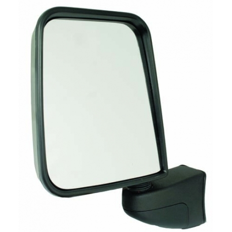 Mirror, complete, black, VWB Kombi, left, Gen VW