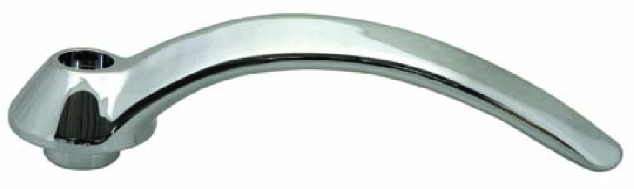 Interior Cab door handle, Chrome, T2 64-65, Screw Fitment