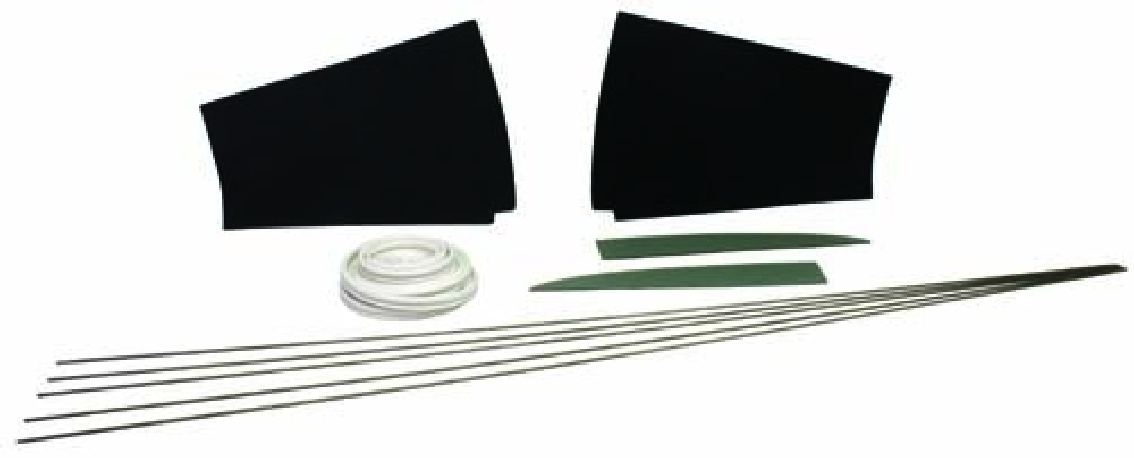 Headlining installation kit, Deluxe microbus 1964-67