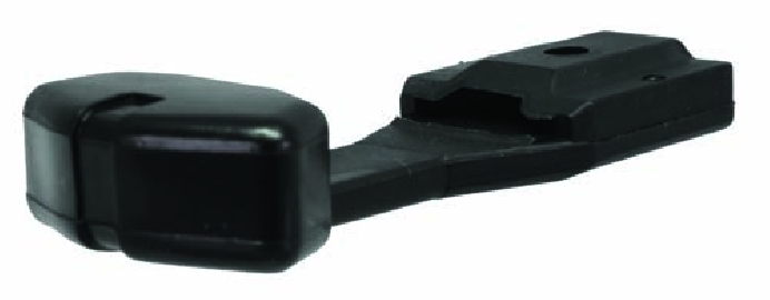 Heater Control Lever, Black, Each, T25 80-92