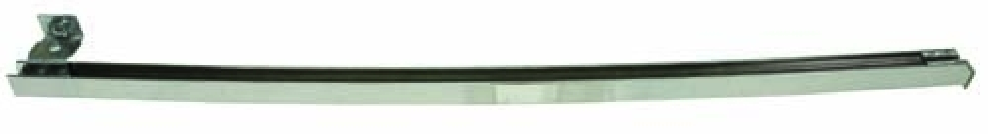 Quarter Light Bar, Fixed, Left, Chromed-Aluminium, T25 80-92