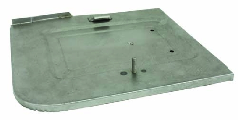 Battery tray, pick up, right - Type 2, 58 67