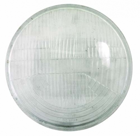Glass Head Light Lens with LHD Pattern 67-73