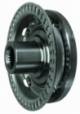Front Wheel Hub, 4x100 with ABS Ring, Mk2 Golf 88-92, Polo
