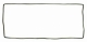 Rear Screen Seal, Tailgate, 3630mm, Genuine VW, T4 90-03