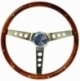 Steering Wheel Wood 13.5 Nostalgia Holes on spokes