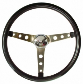 Steering Wheel Black 15 Nostalgia Holes on spokes