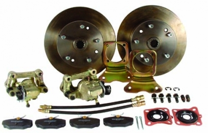 Rear Disc Kit, EMPI, S/Axle & IRS, 5/130, Beetle