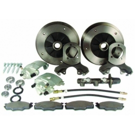 Front Disc Kit, EMPI 5/205, T1 66-67, W/LHD Dual Master