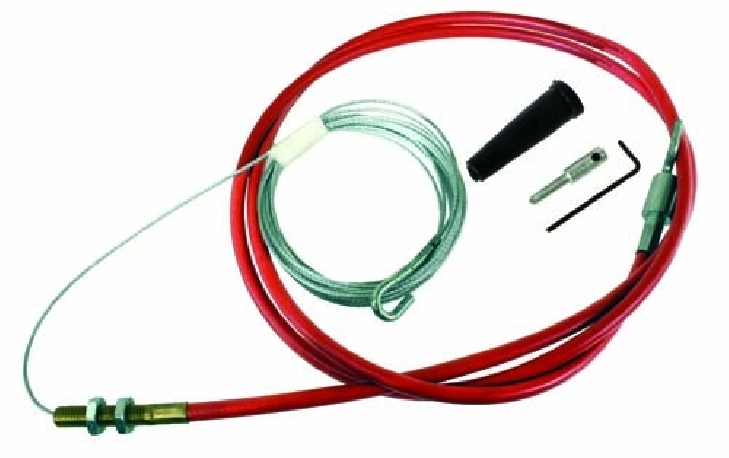 Throttle cable with Sheath, CB Perf for single carb