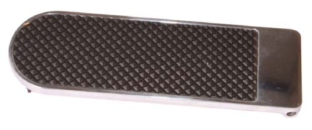 Accelerator Pedal, T2 55-67 LHD, FFab, Pol/Black