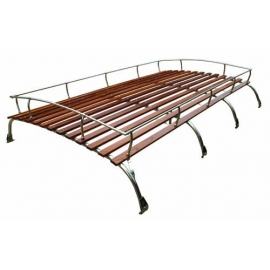 Roof Rack, T2, 4 bow, stainless steel, 200cm Foot to foot