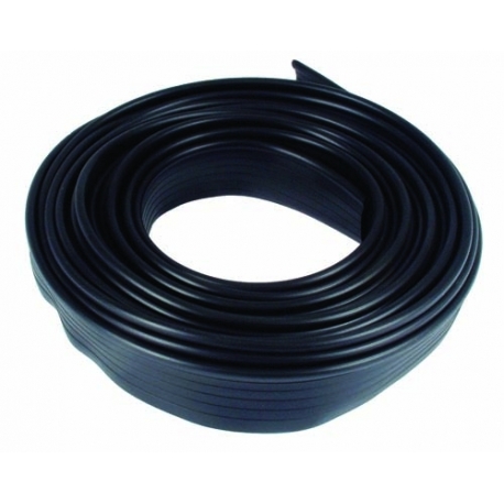 Wing beading, black, 25' roll