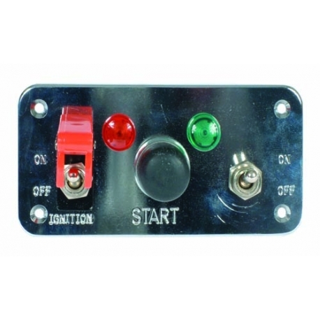 Comp starter panel, 2 switch