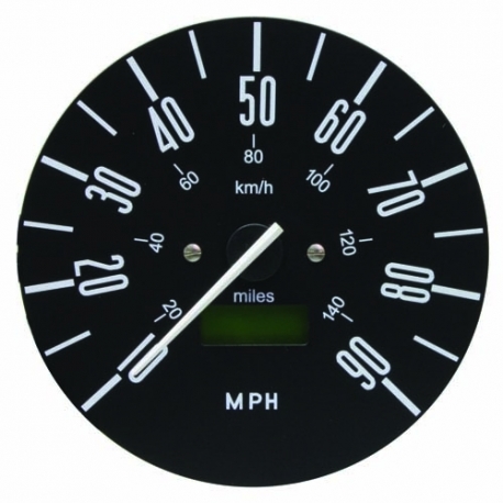 Smiths Digital Speedo T2 76-79 90 MPH OE Style Black