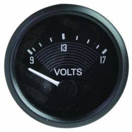 Smiths Voltmeter T1 68  52mm OE Style Black Face