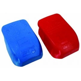 Quick release battery terminal Pair with coloured cover