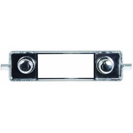 Faceplate, for Retro Stereo, T1 58-67, Chrome
