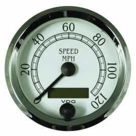 VDO Speedo 80mm, 3 1/8, 120mph, Royale