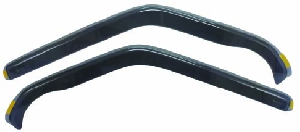 Wind Deflectors, Smoked, In Channel, T4 90-03