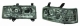 Headlights, Chrome, LED Indicator, T4 90-03 Short Nose, Pair