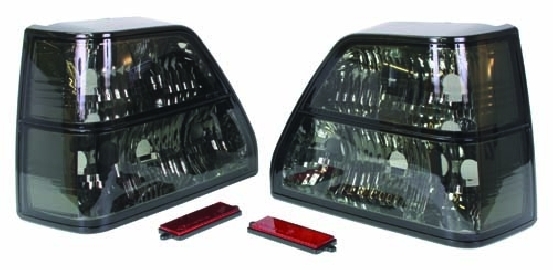 Tail lamps, Mk2 Golf, Smoked Crystal Clear