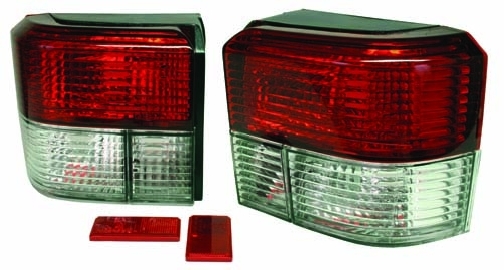 Rear Light set, Crystal Clear/Red, T4 09/90 - 04 [20]