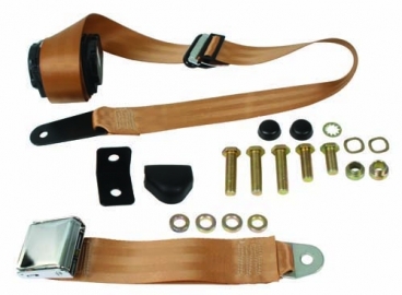 Cinturones de Seguridad, Cromado, delantero, Inertia, Maron