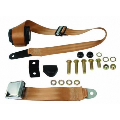 Cinturones de Seguridad, Cromado, delantero, Inertia, Maron