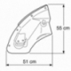 Front Inner Wing inc Bumper Mount, Left, Beetle 68 79