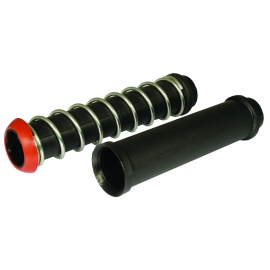 Pushrod Tube, Spring loaded, Plastic, (seals not included)