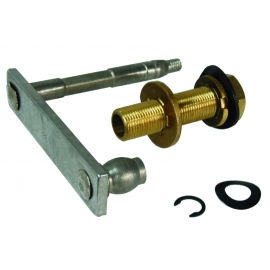 Wiper Shaft for Left Side, Large Ball, 1303 ONLY