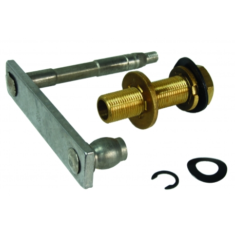 Wiper Shaft for Left Side, Large Ball, 1303 ONLY