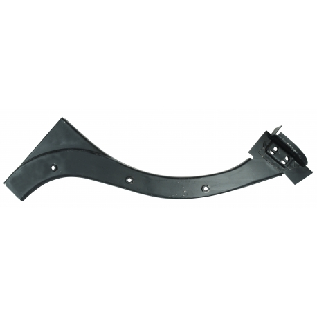 Heater Channel Bottom Plate, Front, Left, Karmann Ghia 55-74