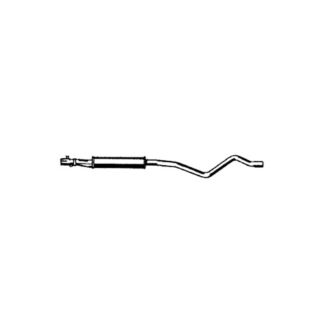 Front Silencer, Mk1 GTi and Turbo diesel 3/82-12/83