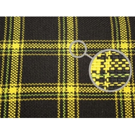 Fabric, Mk1 Series 1 GTI, Yellow/Black, by the Metre