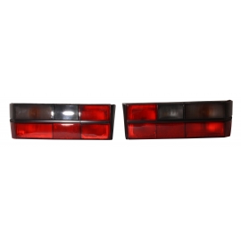 Mk1 Golf taillight Pair, South African spec red/black
