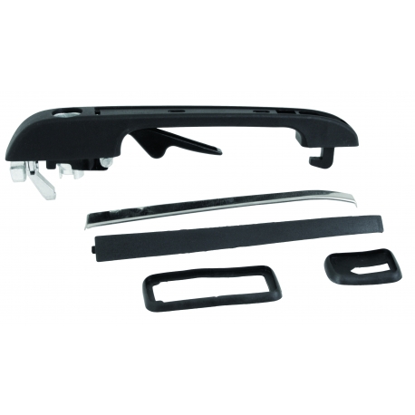 Door Handle Front Right Black no lock, Mk1/2 Golf 81-92