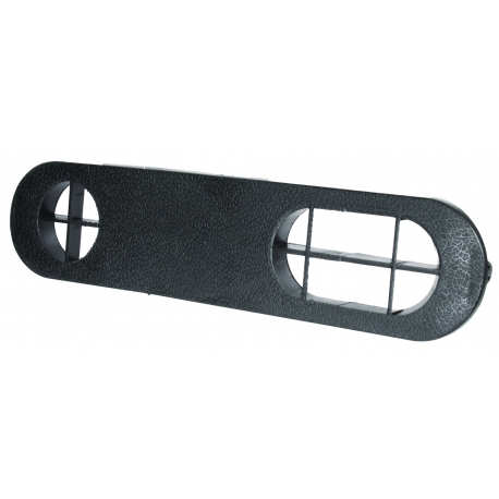 Dashboard Heater Vent, Left, Black, Baywindow 73-79