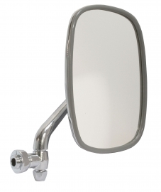 Door Mirror, Right, Chrome Arm and Head, Baywindow 68-79