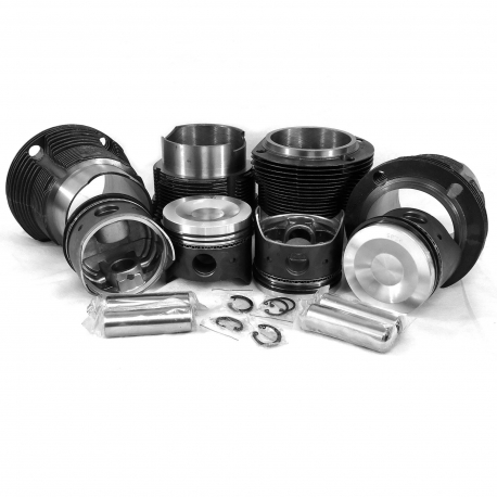 Piston & Barrel Set, Type 4 1800cc (Dish top) 93x66mm