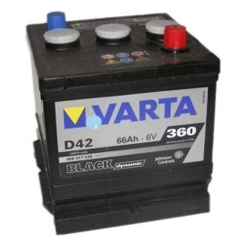 Bateria 6v, 66ah, Vacia, VARTA