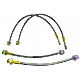 Brake hose kit braided T2 Split 55-67, Goodridge