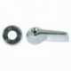 Inner cab door handle/escutcheon set 4 pieces T2 66-67 Chrom